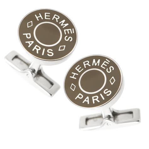 Hermès Enamel Guernesey Cufflinks 